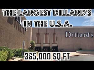 THE LARGEST DILLARD'S IN THE USA (365,000 SQ FT) | MALL FANTASY