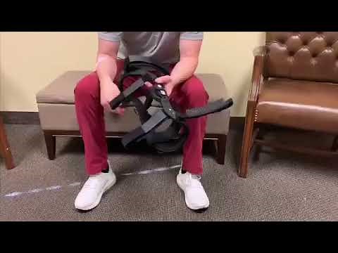 DonJoy defiance drop lock hinge brace instructions