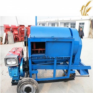 [Hot Item] Chinese Multifunctional Wheat Corn Rice Maize Thresher Threshing Machine