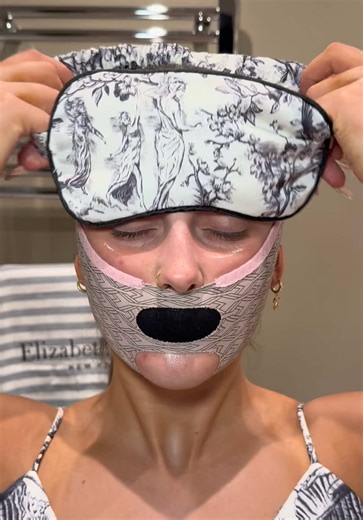 Replying to @amelia 🍒 The evening shed🫧 #asmr #selfcare #skincare #eveningroutine Products: Pj set la space @Tangle Teezer @Dermalogica UK magnetic afterglow cleanser @Elizabeth Arden Inc. eight hour hydraplay daily cleanser, eight hour intensive lip repair balm, eight hour daily hydrating body lotion @Boots UK @LANEIGE Europe bouncy & firm serum @Fussy Refill deodorant stick @LISTERINE UK & Ireland total care mouth wash @LONGEVITY mouth tape