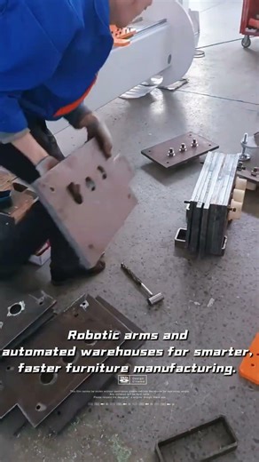 Revolutionize Furniture Production with Robotic Arms & Automated Warehouses