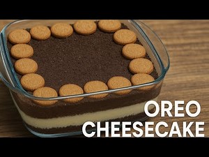 Oreo Cheesecake 🍪 | ASMR + Full Recipe