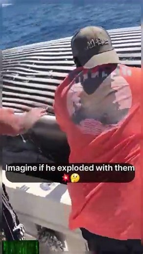 Imagine if he exploded with them