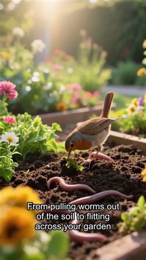 Why robins are secretly the smartest backyard bird #wildlife #birds