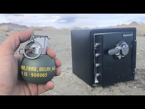 Opening a Safe with a Grenade?