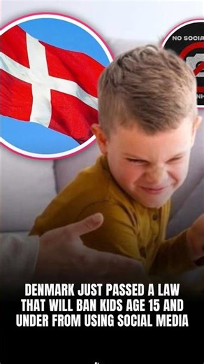 Denmark Bans Kids from Social Media #shorts #denmark