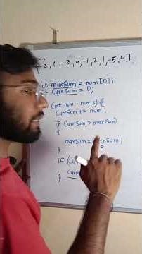 kadans algorithm for longest subarray sum . LEETCODE and placement preperation.