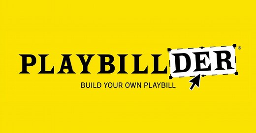 How to Build Your Own Custom Playbill Program With PLAYBILLDER
