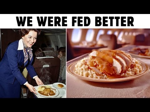 30 Airline Meals From The 1970s They'll NEVER Serve Again!