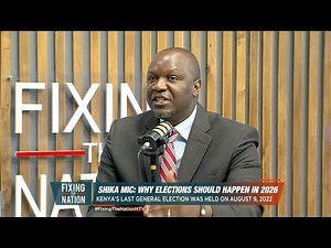 Kenya Should Hold The Next Presidential Elections In August 2026 - Willis Otieno