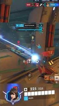 CHAOTIC But It Worked Out in the End! 😁 #shorts #overwatch #mercy #overwatch2