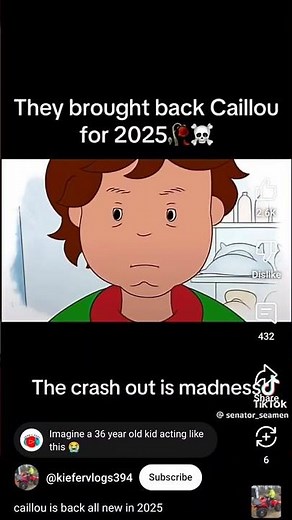EVIL VERSION OF CAILLOU