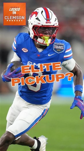 ZOOM: Clemson secures a SPEEDY running back in the trandser portal #chrisjohnsonjr