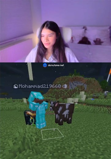 Jellysissy meets viewer's family... #minecraft #donutsmp #donutsmpnet #jellysissy