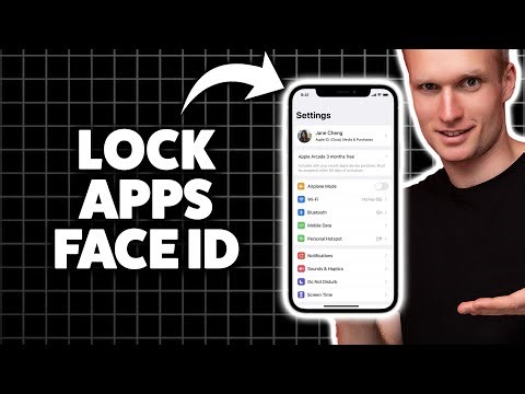 How To Lock Apps On iPhone With Face ID and Passcode 2025 (Step-By-Step Tutorial)