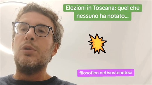 DIEGO FUSARO: Elezioni in Toscana: quel che nessuno ha notato... __________ 🔥✅ Sostieni il sapere libero -> http://www.filosofico.net/sosteneteci | Diego Fusaro