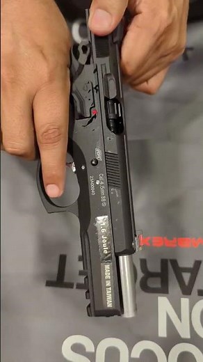 ASG CZ SP 01 Shadow Blowback CO2 BB Pistol #airsoft #shortsfeed #trending #czpistol #czshadow2