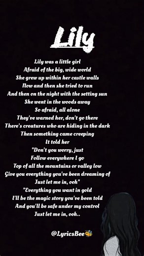 Lily(lyrics)– Alan Walker & Emelie Hollow #lyrics #song #ytshorts #trending #viral #music #shorts