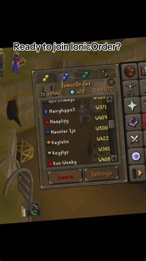 Wanna help me get my clan to 500 members?#osrs #runescape #oldschoolrunescape #shorts #youtube