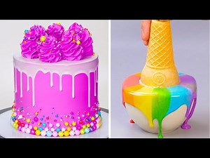 Perfect and Easy Cake Recipes | The Most Wonderful Colorful Cake Decorating Ideas