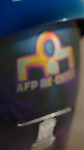 The AFP Re-Entry is back in stock! Featuring high-temp, metal melting graphics over a handmade composite FRP shell. 9 intake and 7 exhaust ports provide superior venting, while its aerodynamic shape is optimized for minimal drag - on the track or the street. Available now at authorized ICON dealers. | Icon