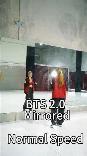 BTS 2.0 Mirrored Dance Tutorial | Learn Fast with Audrey #normalspeed #3ldance #BTs2.0