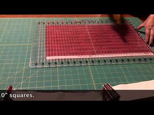Gudrun Erla, creator of the Stripology rulers, shows you how to quickly cut your own pre-cuts.