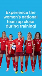See live how the Swiss women's national team prepares!⚽🔥On three days, you can experience the public training of the national team stars up close on three days - presented by Zurich Switzerland. Be part of it! 🚩 Saint-Laurent Stadium in Saillon 📅 Monday, May 26, 2025 from 5:30 PM to 6:45 PM 🚩 Brühl Stadium in Grenchen 📅 Monday, June 9, 2025 from 5:15PM to 6:30 PM 🚩 Sport Arena Nottwil 📅 Monday, June 16, 2025 from 5:00PM to 6:15 PM 📣 For free & no registration required! | Zurich