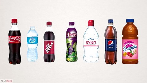 Turning a plastic soda bottle into foam