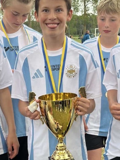 Straffar mot gute vi vann 3-2 Gotland summer cup! Bra kört!