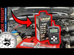 60 Second Review: Harbor Freight Viking 12V Digital Battery & System Tester