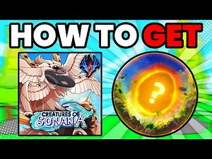 How To Get CREATURES OF SONARIA AIR EGG BADGE in The Hatch Event!