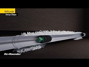 Hurco Pipeline ReRounder - Setup For Pipe ReRounding