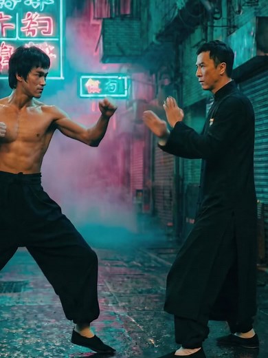 Bruce Lee vs Ip Man: A Martial Arts Showdown