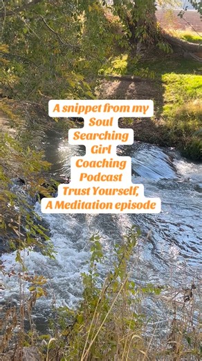 Full meditation can be found on my Soul Searching Girl Podcast episode Trust Yourself, A Meditation. Uploaded June 4th 2025. #meditation #soulsearchinggirl #religioustrauma #healingjourney | Amy Logan