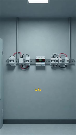 63A 110V Automatic/Manual Transfer Switch, L1 Priority Phase Selector, LED Display, DIN Rail Mount ATS for Generator, Inverter & Utility Power (CE, 50/60Hz) #cargadgets #solarcharger #homeimprovements #dishwashersafe #homeappliances #smartgadgets #vehicleaccessory #magneticswitchkeyboard #7in1chargingstation #powerinverter