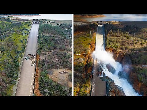 World’s Largest Dam Failures in History Caught on Camera