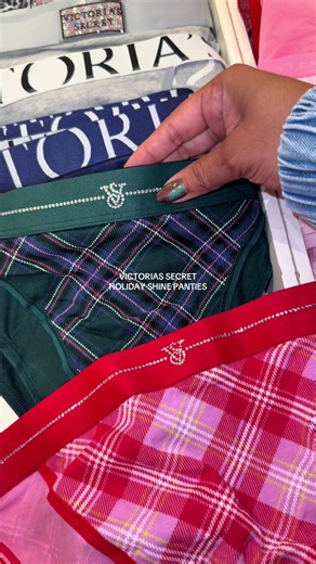 NEW VICTORIAS SECRET SHINE PANTIES #victoriassecret #victoriassecretshine #victoriassecrethaul #victoriassecretxmas #victoriassecretholiday