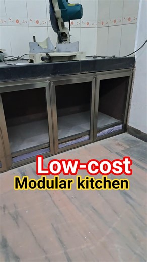 modular kitchen simple tricks #home #youtubeshorts #kitchencabinet