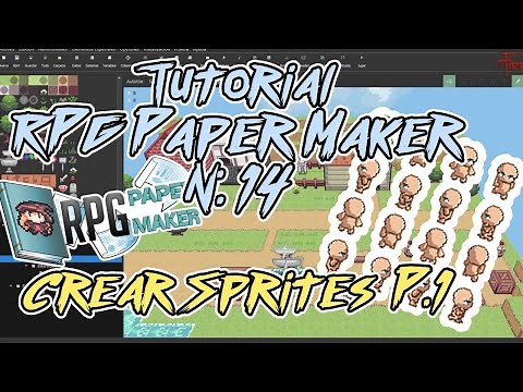 14- RPG Paper Maker Tutorial: How to Create Sprites 1/5 | #FireArturo