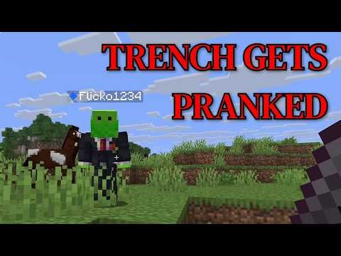 PRANKING @Trench444 IN MINECRAFT FOR APRIL FOOLS! [Full Movie]