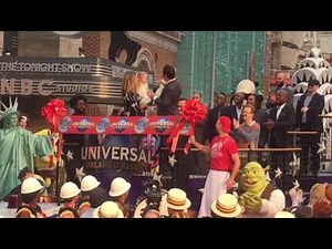 Grand Opening of Universal's Jimmy Fallon Ride