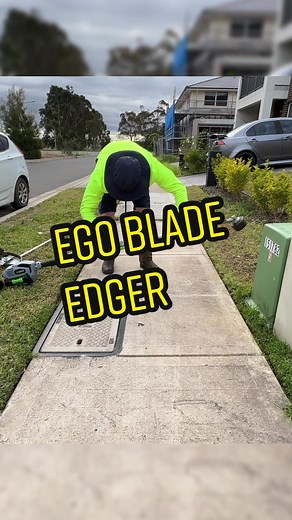 Ego Battery Blade Edger Attachment #diy #mowing #egopowerplus #lawncare #home