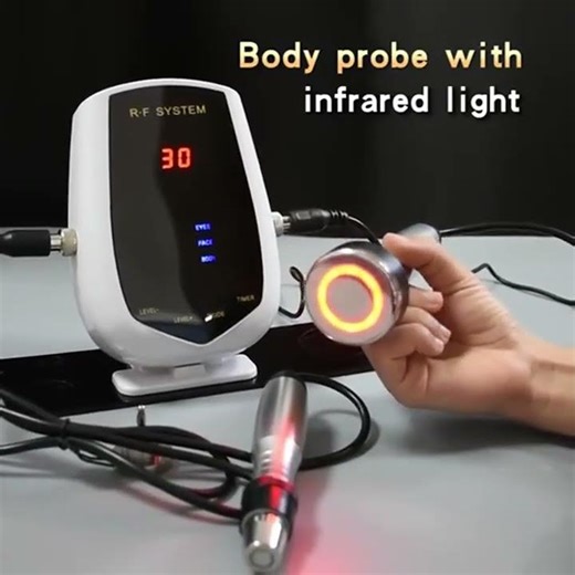 5MHz Radio Frequency RF Lifting Machine RF Facial Device Face Body Eye Tripolar RF Machine Skin Tigh