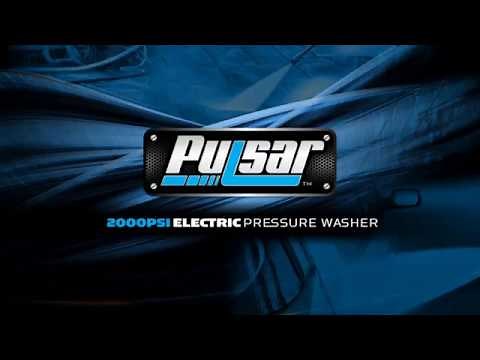 Pulsar 2,000 PSI 1.6 GPM Electric Pressure Washer with Built-in Detergent Tank & Hose Reel