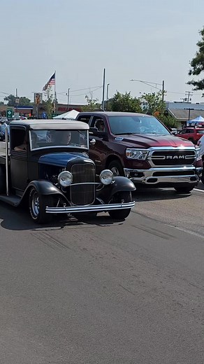 2.4K views · 48 reactions | 1932 Ford Pickup Truck Hot Rod Drive By Engine Sound Woodward Dream Cruise 2023 | Casey Faitel | Facebook