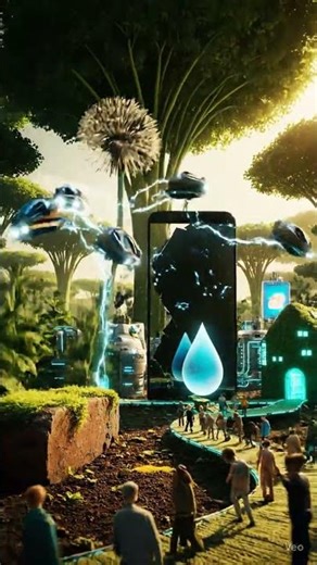 Miniature world invasion by bumble bee | Mini world