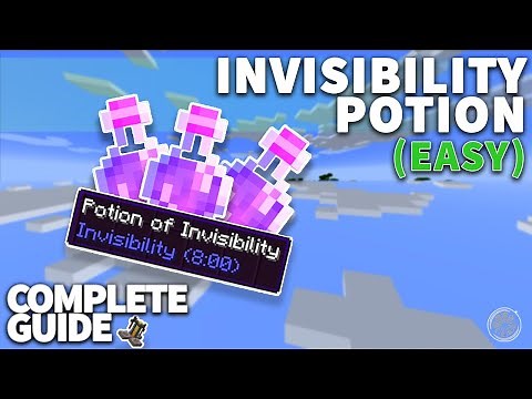 How to make an Invisibility Potion | Easy Minecraft Guide 1.21 (2025)