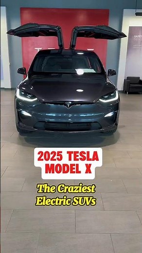 2025 Tesla Model X: The Most Insane Electric SUV?! #carreview #tesla #teslamodelx #shorts