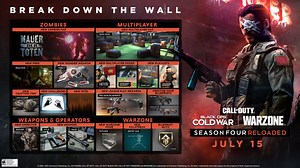 Call of Duty: Black Ops Cold War and Warzone's Season Four Reloaded goes live on July 15